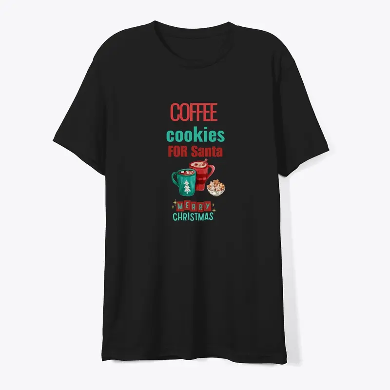 Coffee cookies for Santa