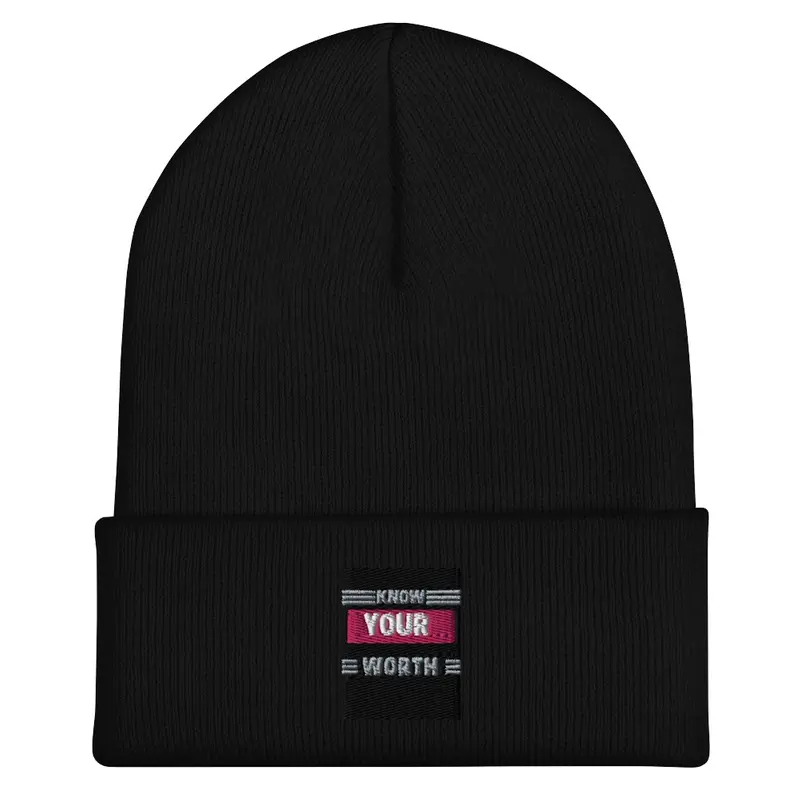 Know your Worth winter hat