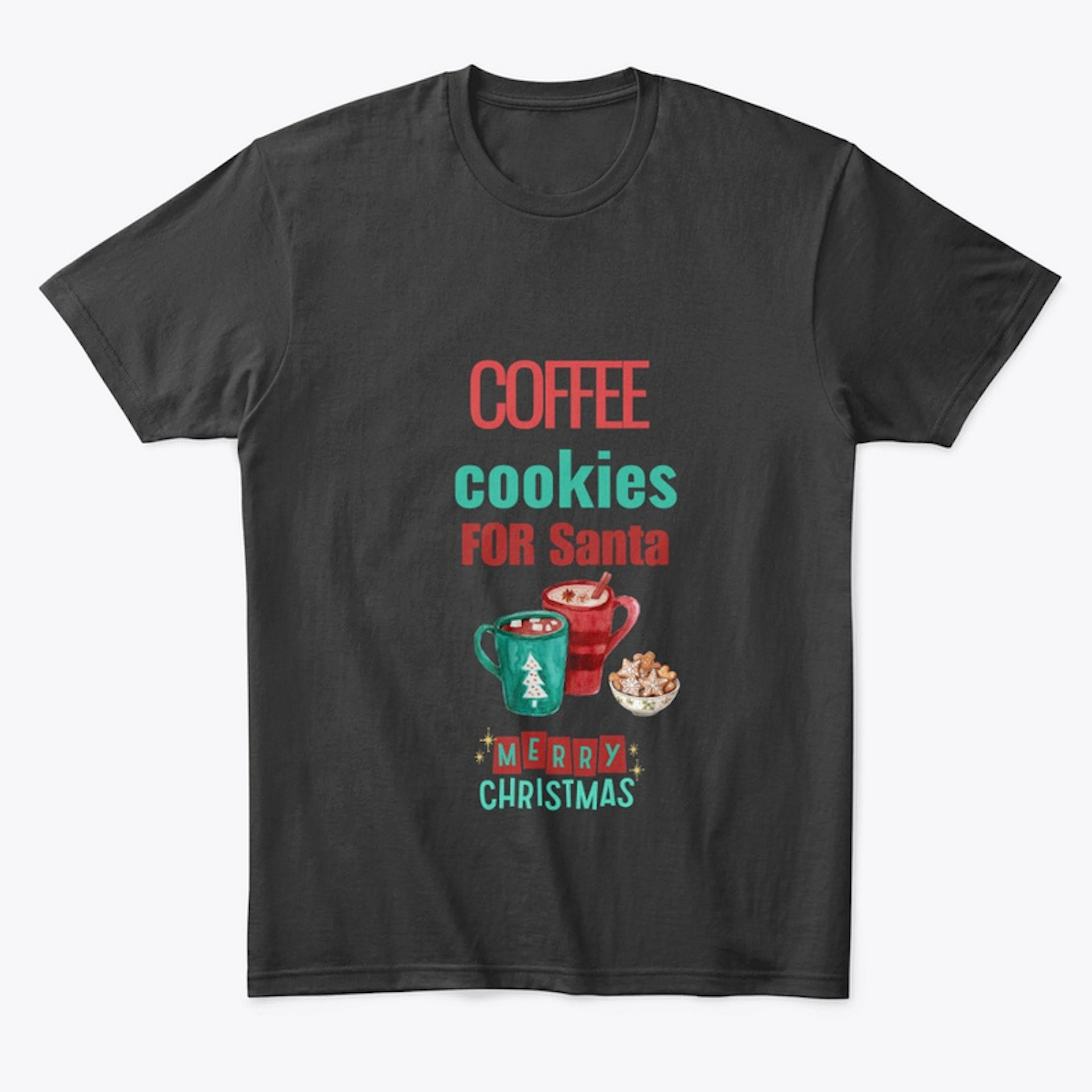 Coffee cookies for Santa